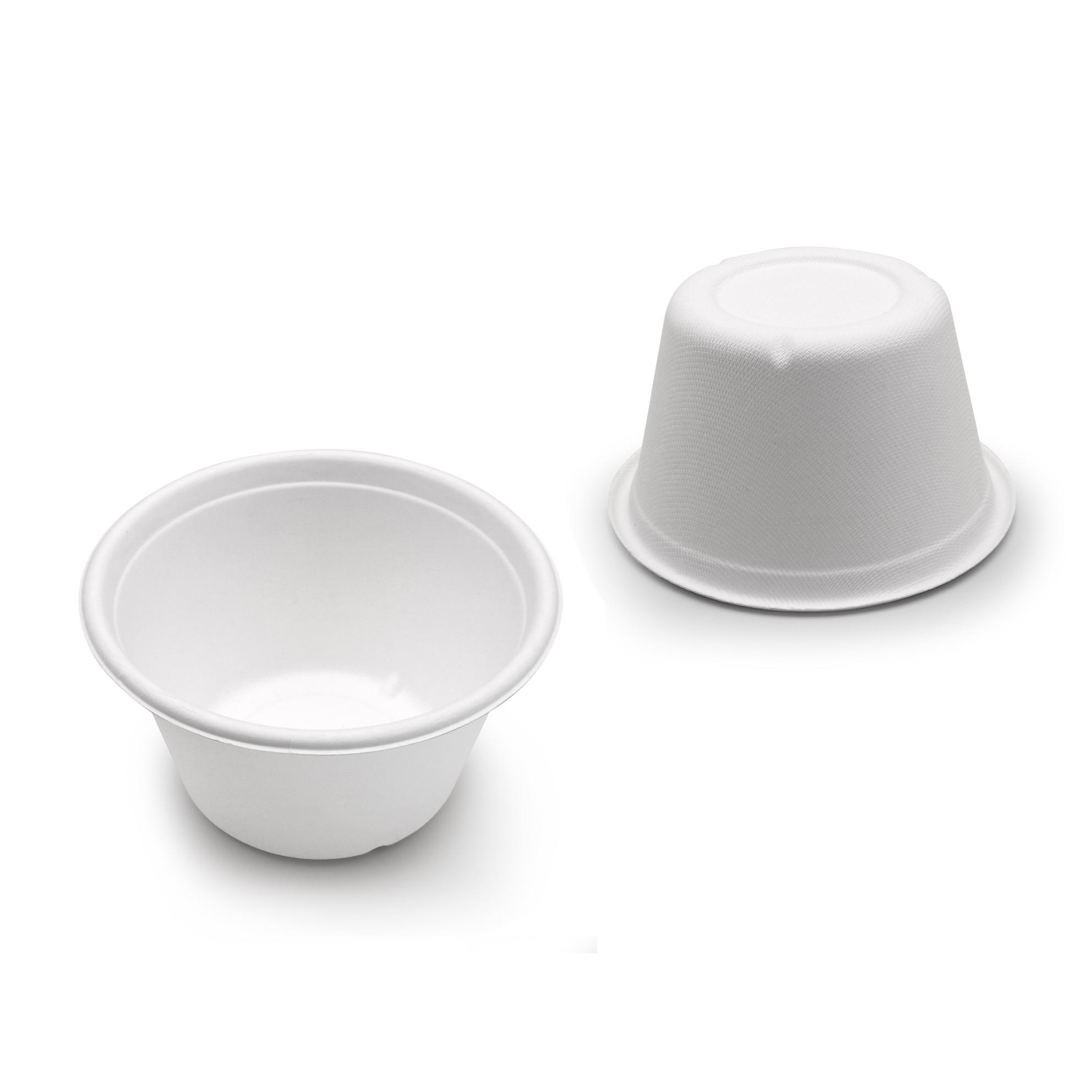 500ml Microwaveable Disposable Biodegradable Sugarcane Bagasse Fibre Pulp Paper Sugare Cane Bowl